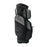 Side view of the Ghost Golf GT-14 cart bag in Kovert OPS grey/black, showing the large side pocket and logo
