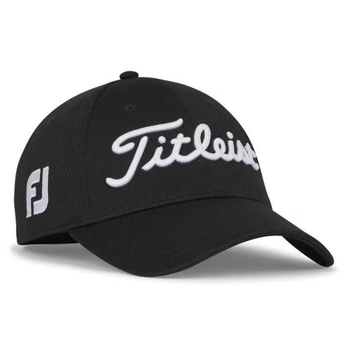Titleist Tour Elite Golf Hat - Black/White