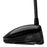Toe view of the Wilson DYNAPWR Max+ driver head showing the shield logo and rear weight