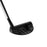 Rear view of the Wilson Infinite Grant Park mallet in black with Wilson script, CHICAGO, IL and three alignment lines