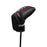 Black Wilson Infinite putter headcover with white INFINITE lettering, red double stripe and Wilson script