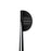 Wilson Infinite South Side putter, top-down address view of the black half-moon mallet with three white alignment lines