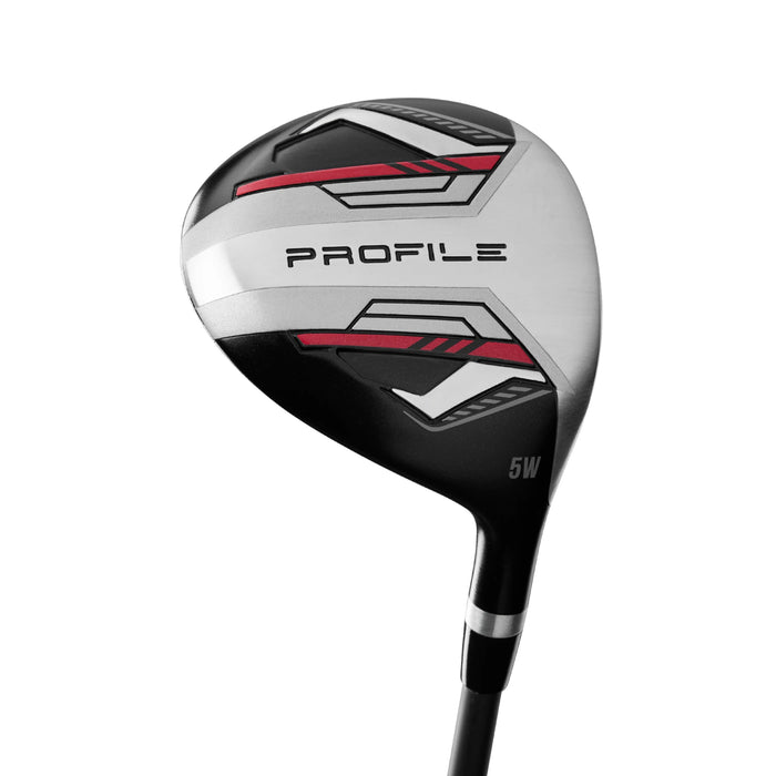 Wilson Profile 5-wood head in black and silver with red accents