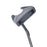 Wilson Profile mallet putter head in gray, top view of face and alignment lines